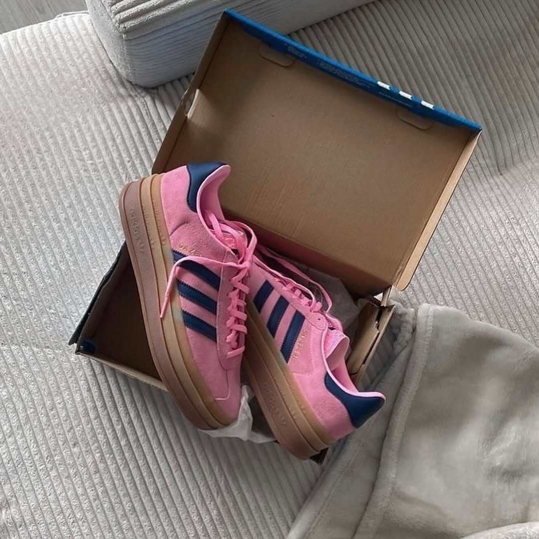 Adidas Gazelle Bold Pink Glow (W) - H06122 - Men's and Women's Sneakers > Sneakers > Adidas Gazlle > Low - Top Sneakers