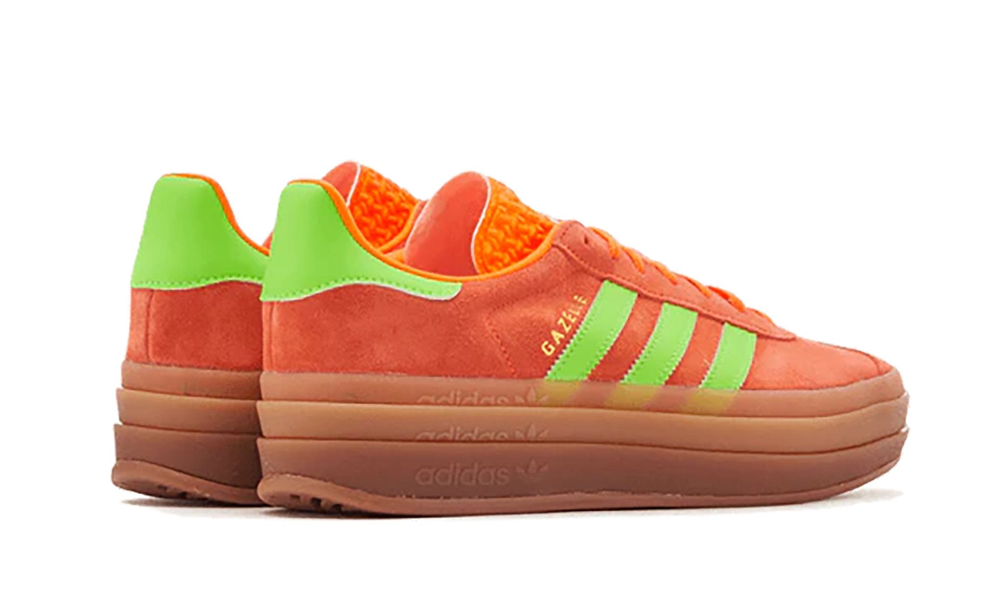 adidas Gazelle Bold Solar Orange Solar Green - H06126 - Sneakers