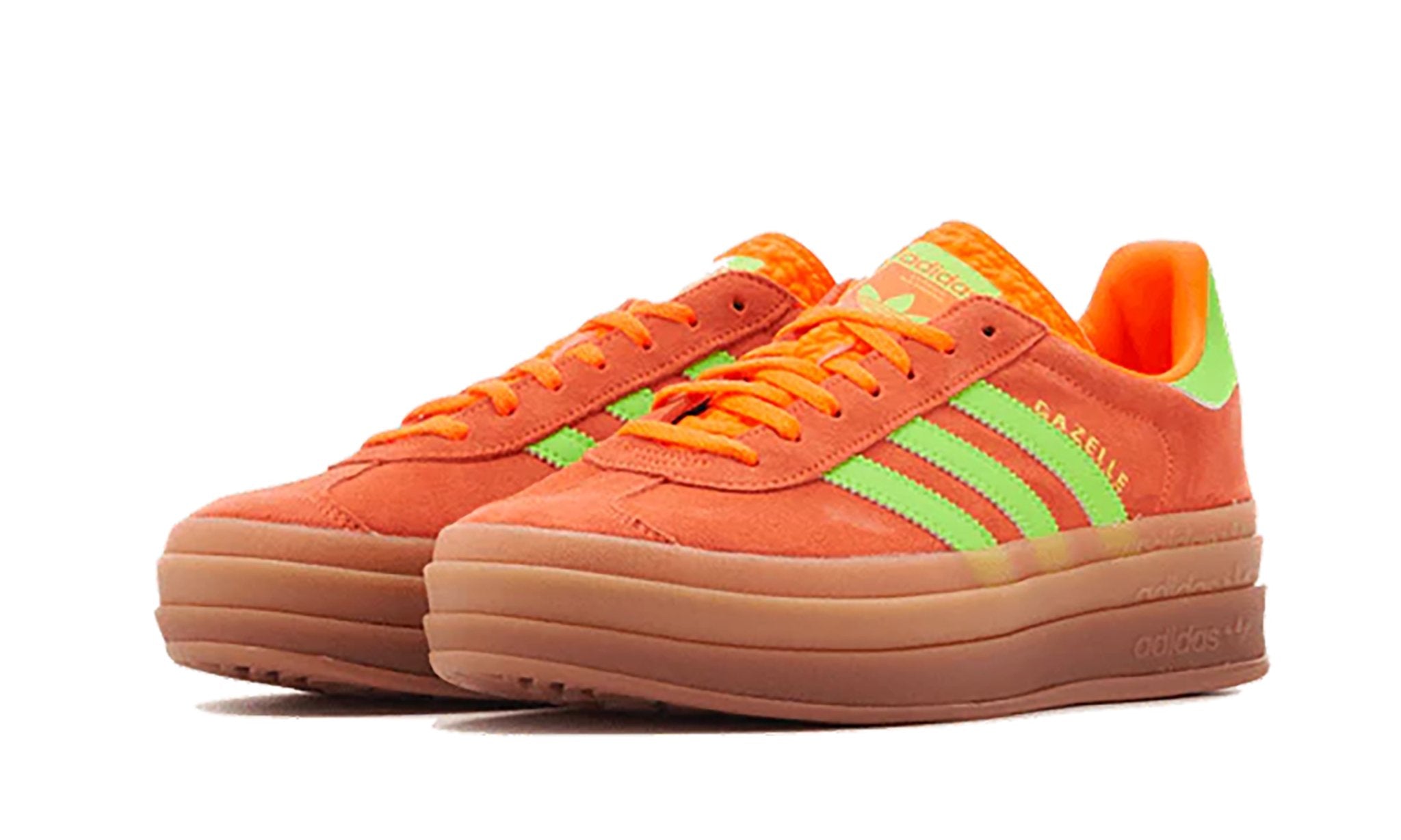 adidas Gazelle Bold Solar Orange Solar Green - H06126 - Sneakers