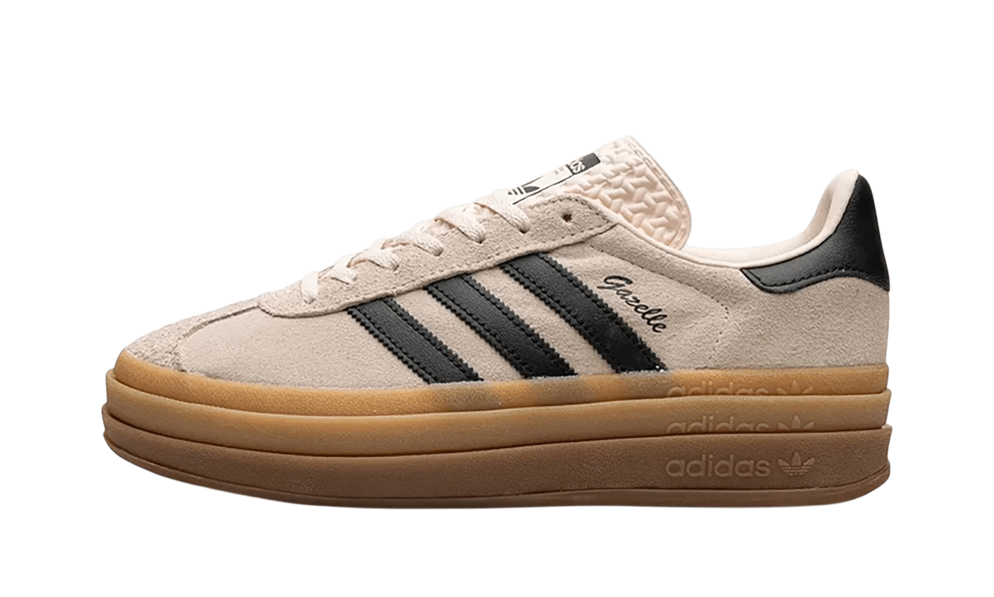 Adidas Gazelle Bold Wonder Quartz Black Gum (W) - IE0429 - Men's and Women's Sneakers > Sneakers > Adidas Gazlle > Low - Top Sneakers