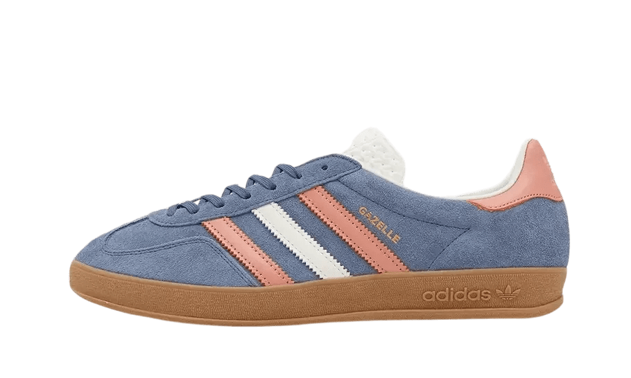 Adidas Gazelle Indoor Blue Blink Wonder Clay - IG1640 - Men's and Women's Sneakers > Sneakers > Adidas Gazlle > Low - Top Sneakers