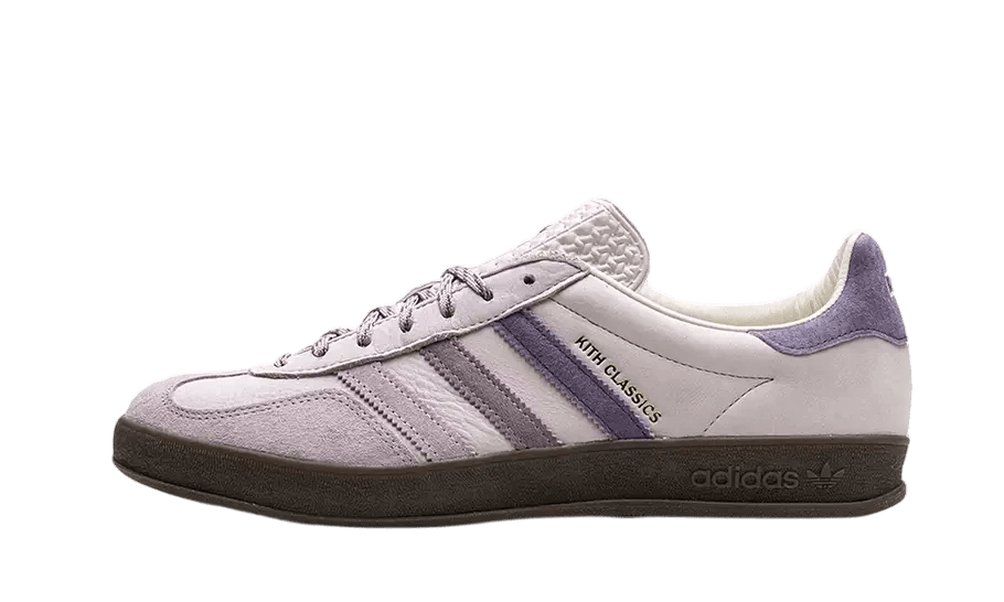 Adidas Gazelle Indoor Kith Classics Ash Purple - IH0120 - Men's and Women's Sneakers > Sneakers > Adidas Gazlle > Low - Top Sneakers