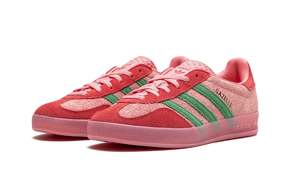 Adidas Gazelle Indoor Semi Pink Spark Preloved Scarlet IG6782