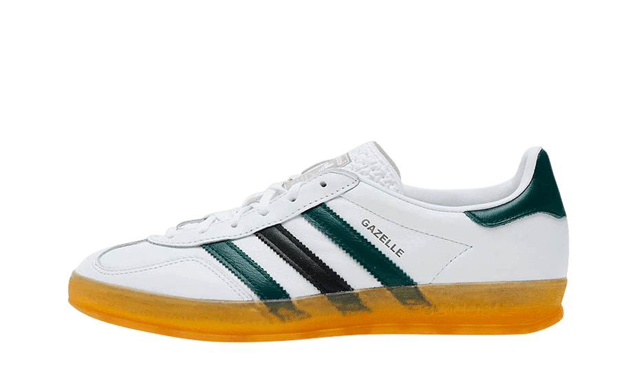 Adidas Gazelle Indoor White Collegiate Green - IE2957 - sneakers