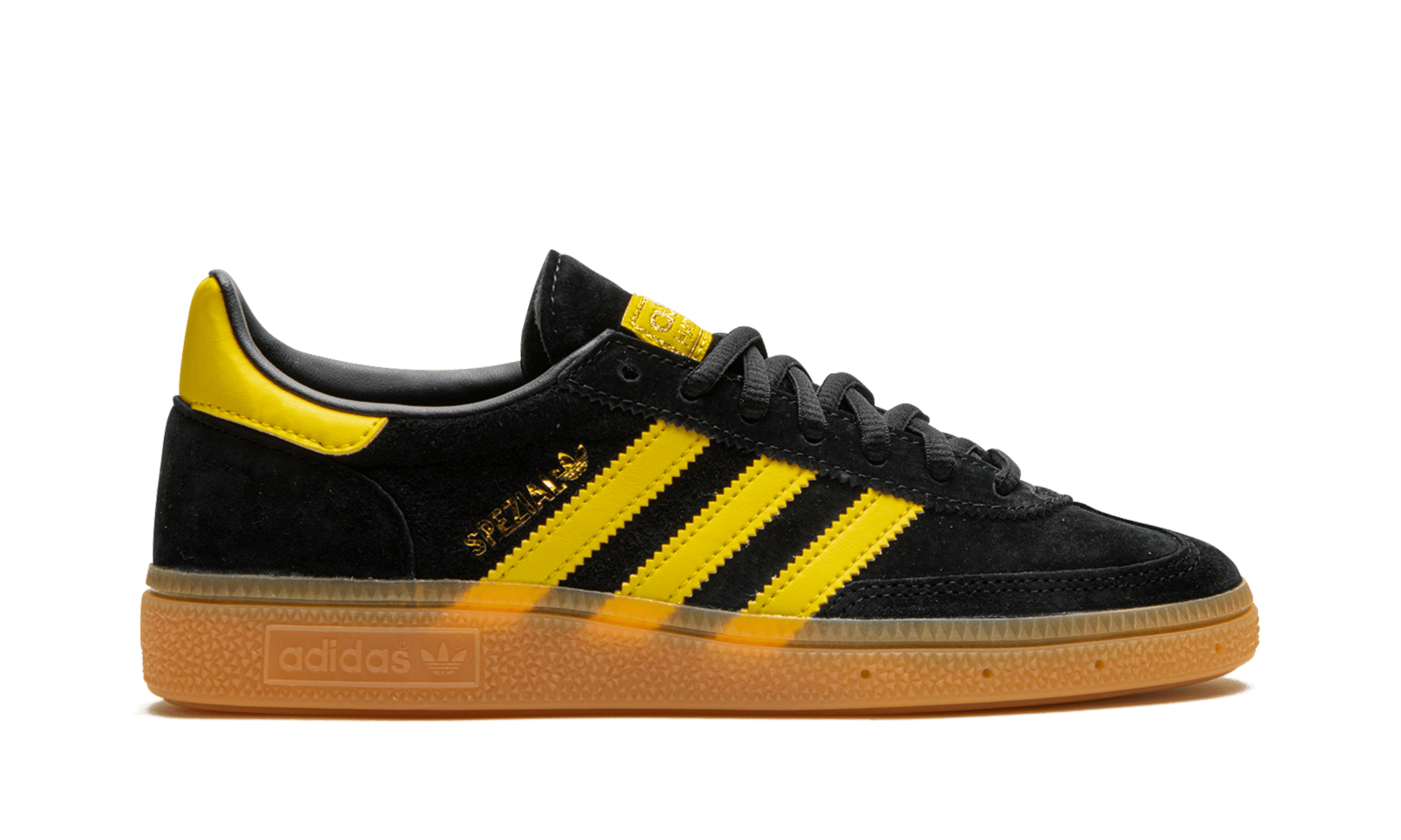 Adidas Handball Spezial Black Yellow - FX5676 - Men's and Women's Sneakers > Sneakers > Adidas Handball Spezial > Low - Top Sneakers