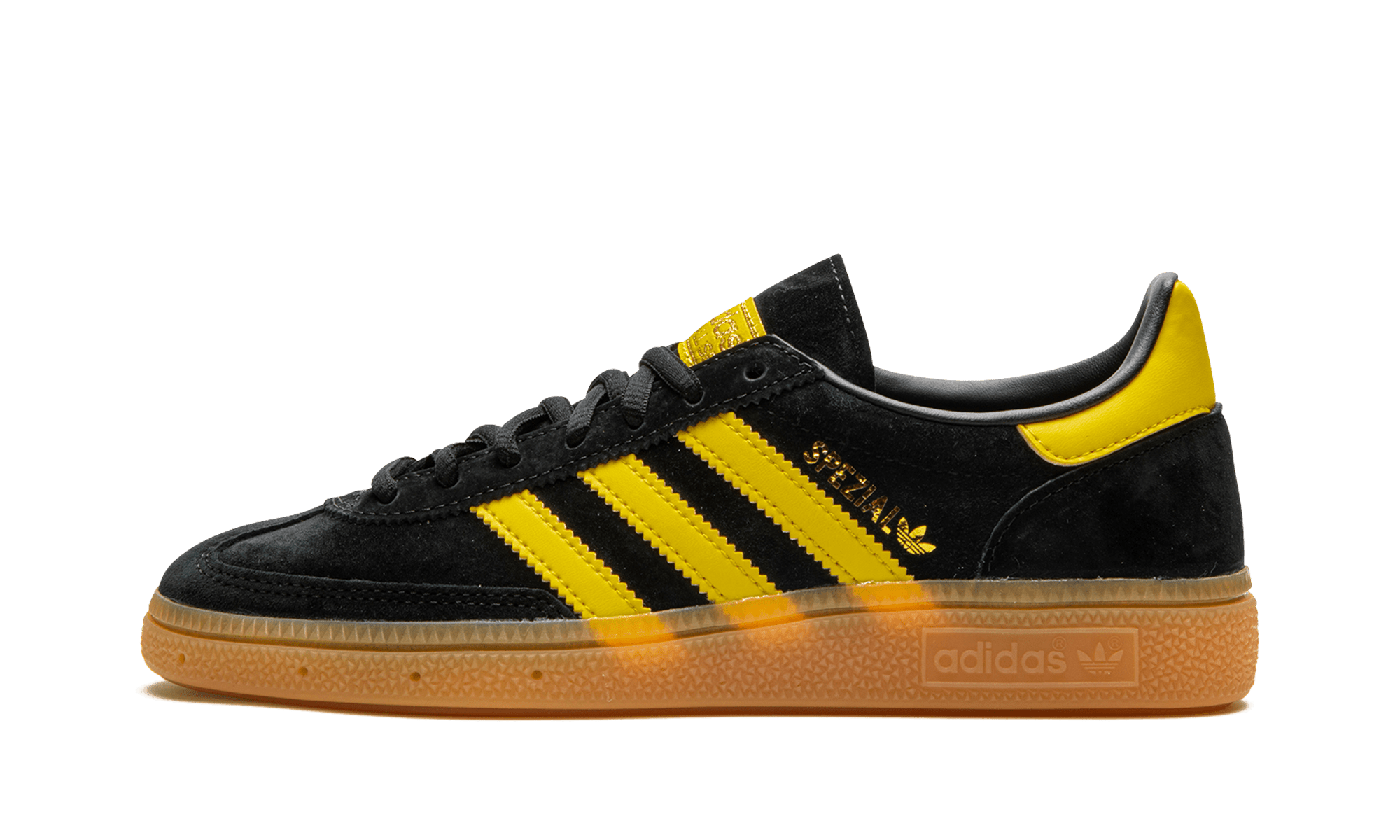 Adidas Handball Spezial Black Yellow - FX5676 - Men's and Women's Sneakers > Sneakers > Adidas Handball Spezial > Low - Top Sneakers