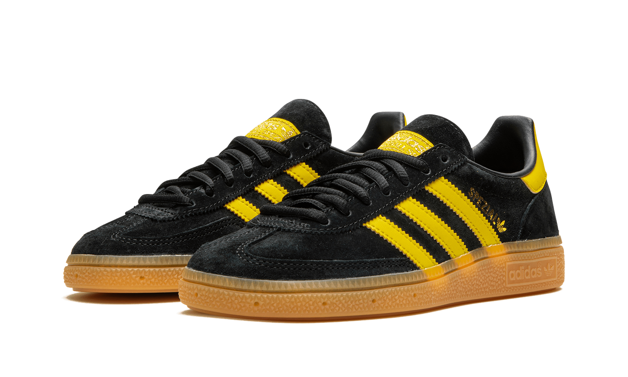 Adidas Handball Spezial Black Yellow - FX5676 - Men's and Women's Sneakers > Sneakers > Adidas Handball Spezial > Low - Top Sneakers