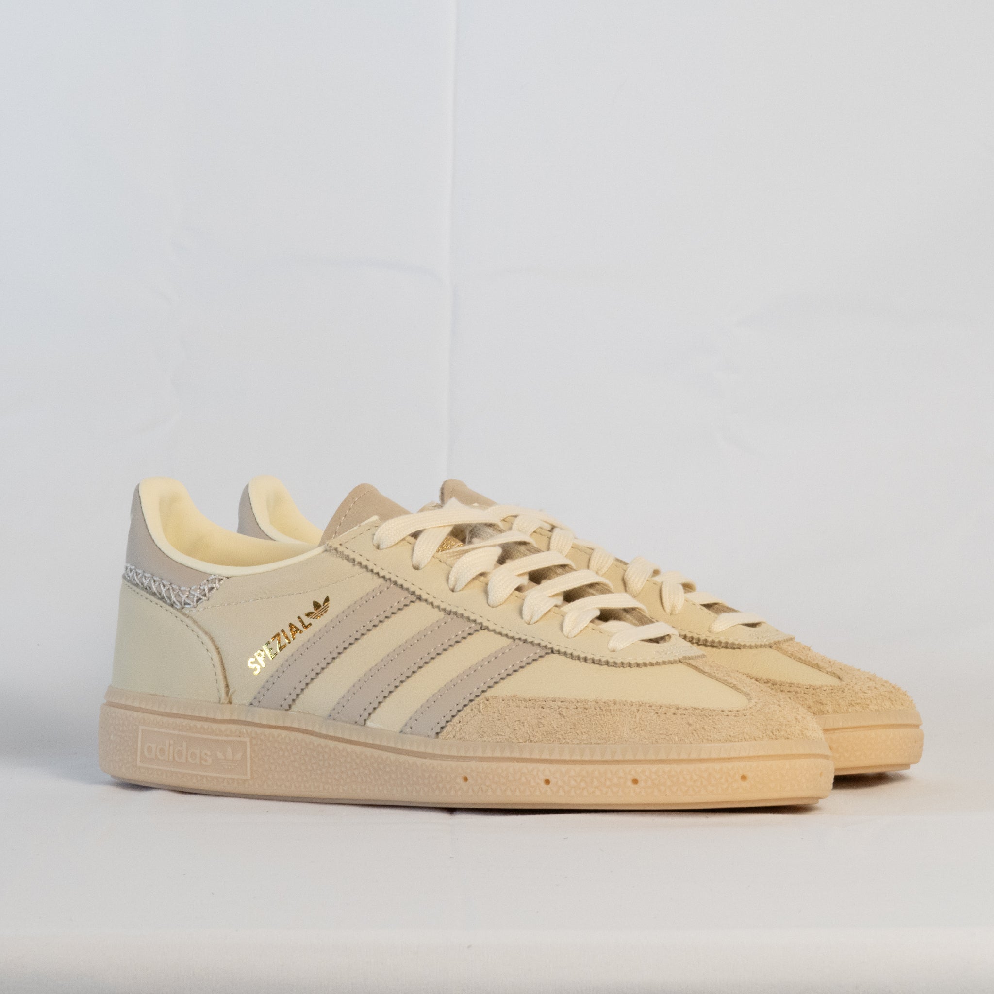 Adidas Handball Spezial Cream White Beige (W) - IE3699 - Men's and Women's Sneakers > Sneakers > Adidas Handball Spezial > Low - Top Sneakers