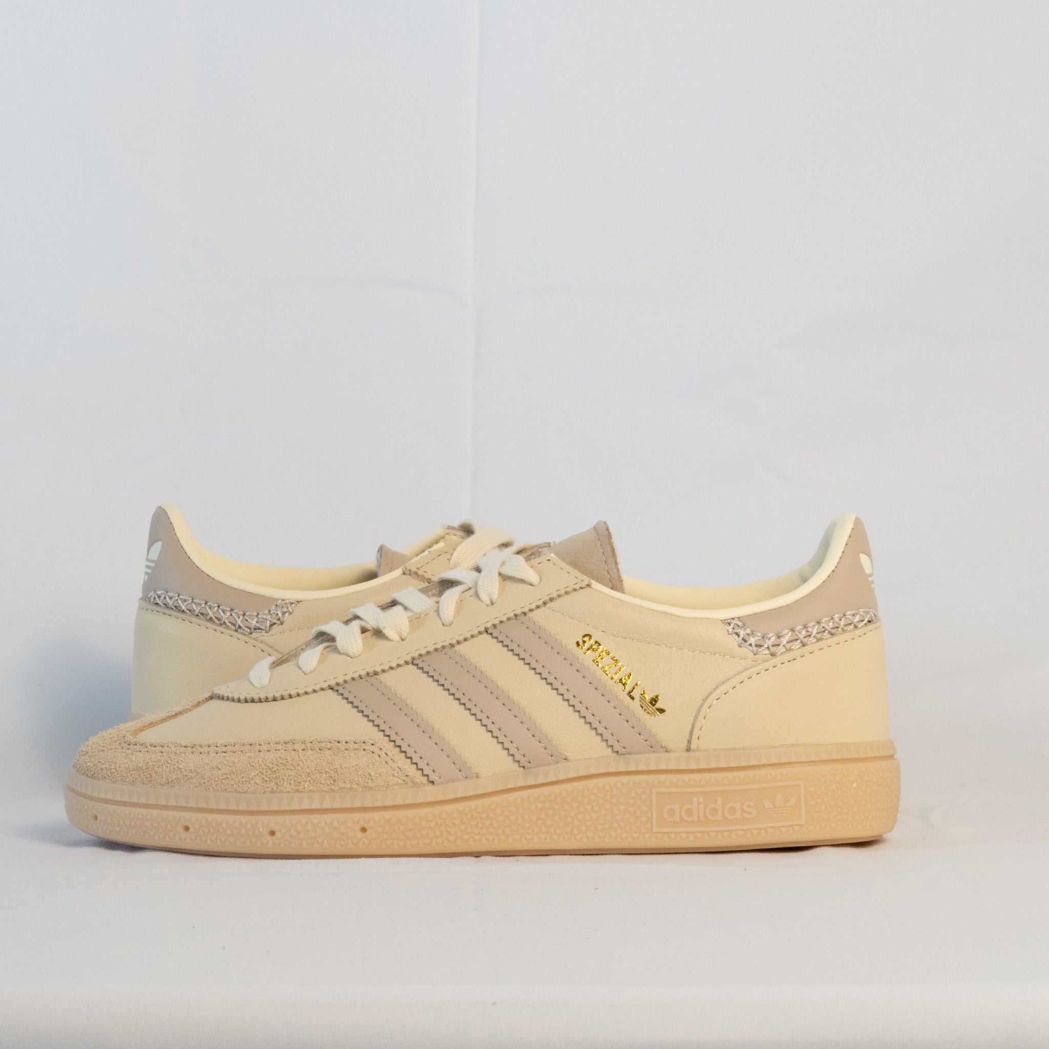 Adidas Handball Spezial Cream White Beige (W) - IE3699 - Men's and Women's Sneakers > Sneakers > Adidas Handball Spezial > Low - Top Sneakers