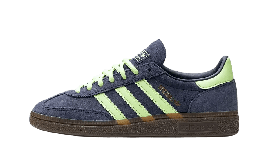 Adidas Handball Spezial Legend Ink Green Spark - IH7497 - Men's and Women's Sneakers > Sneakers > Adidas Handball Spezial > Low - Top Sneakers