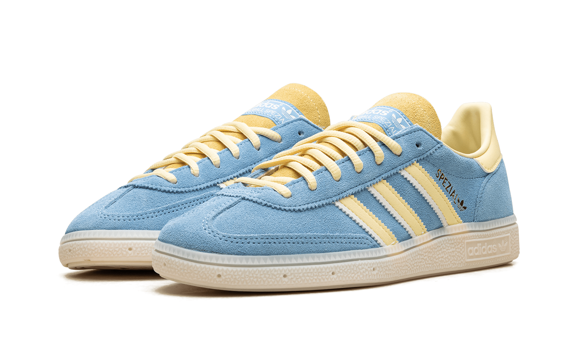 Adidas Handball Spezial Semi Blue Burst Almost Yellow - IG6276 - Men's and Women's Sneakers > Sneakers > Adidas Handball Spezial > Low - Top Sneakers