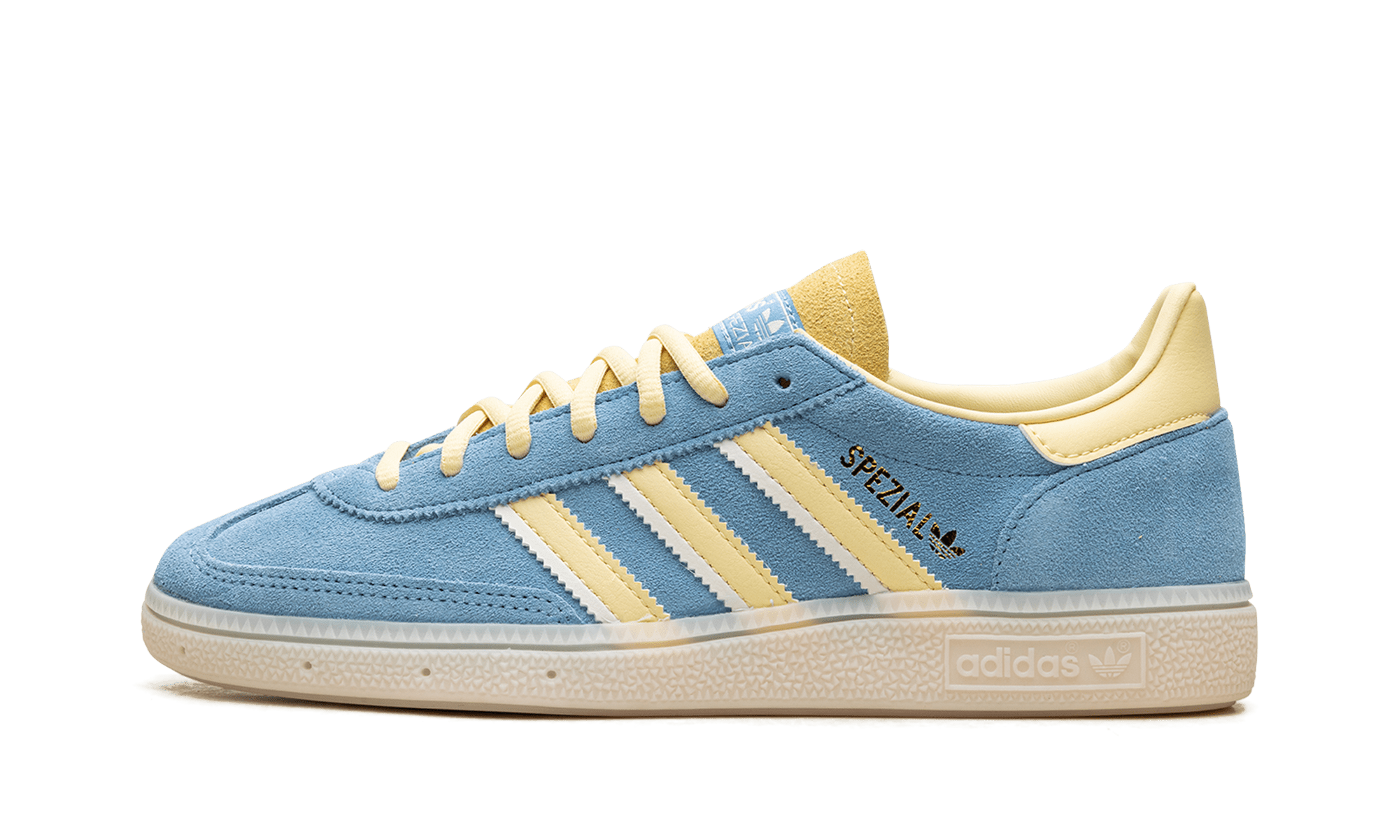 Adidas Handball Spezial Semi Blue Burst Almost Yellow - IG6276 - Men's and Women's Sneakers > Sneakers > Adidas Handball Spezial > Low - Top Sneakers