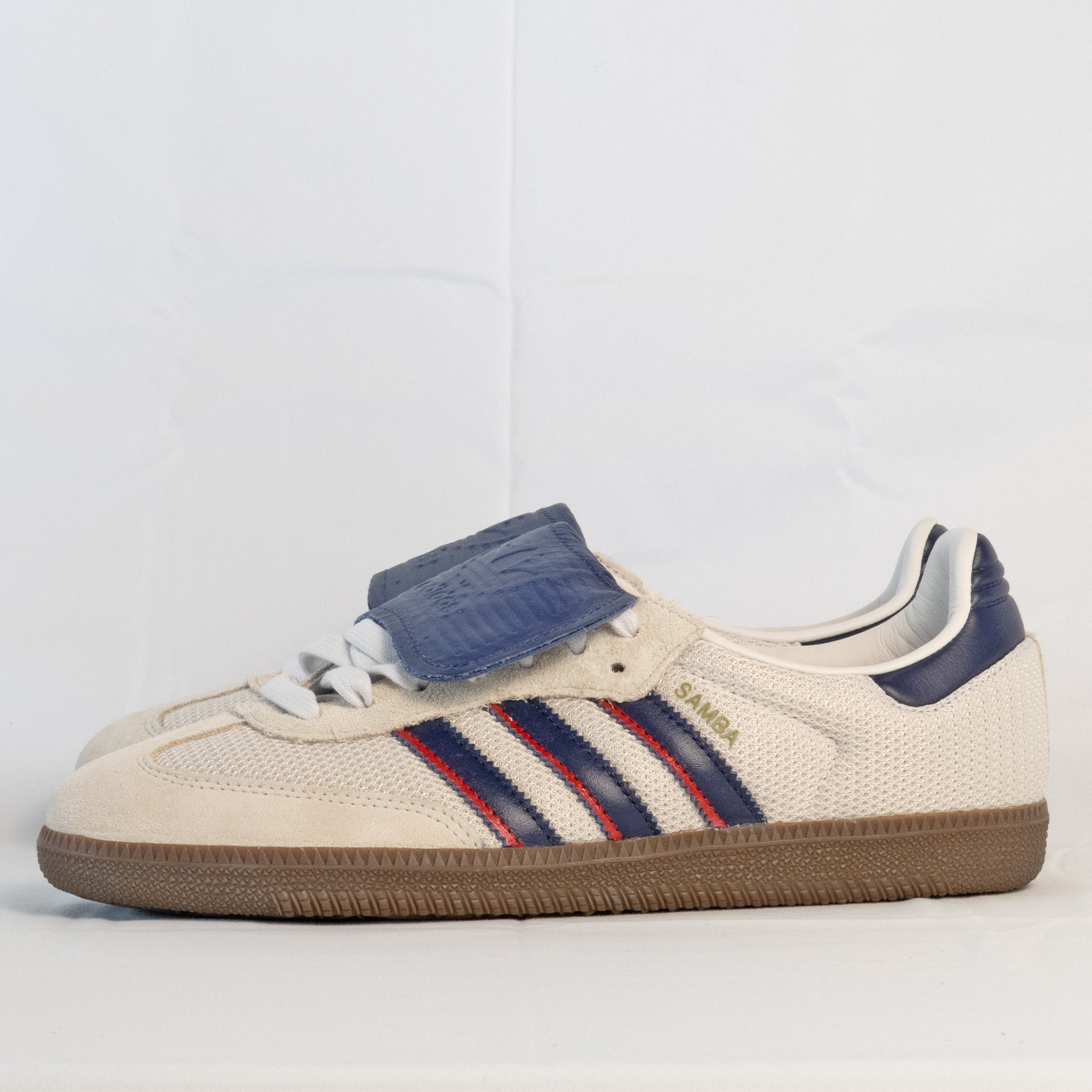 Adidas Samba LT Crystal White Dark Blue Gum - IE9169 - Men's and Women's Sneakers > Sneakers > Adidas Samba > Low - Top Sneakers