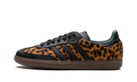 Adidas Samba OG Black Green Leopard