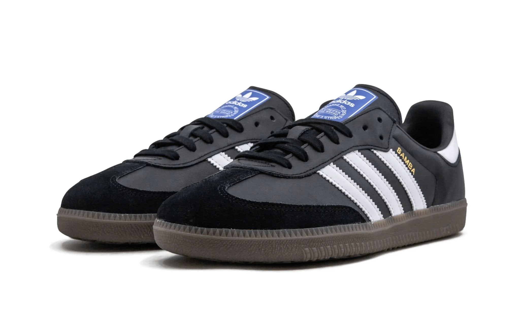 adidas Samba OG Black White Gum - B75807 - Sneakers