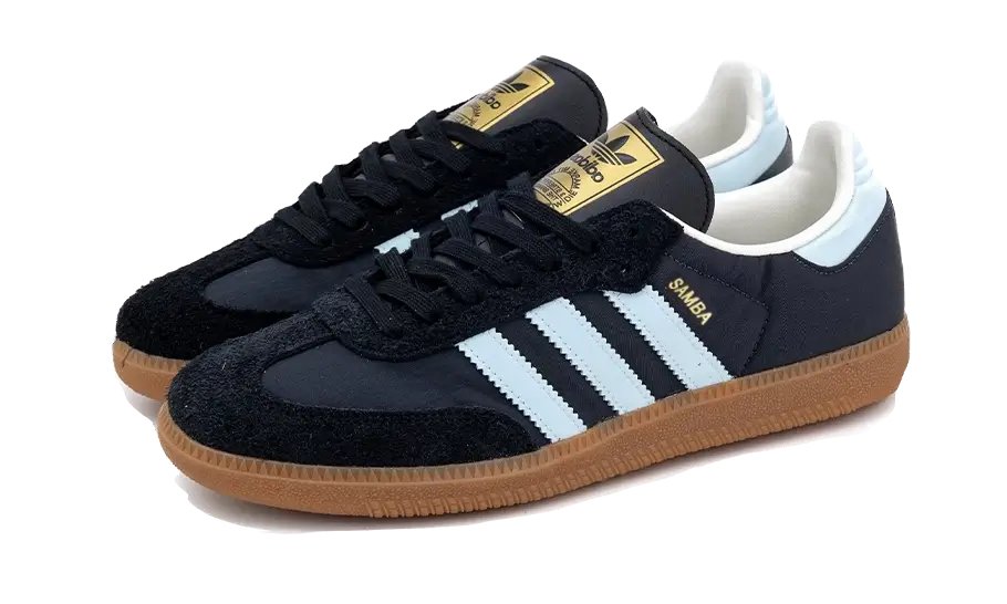 Adidas Samba OG Carbon Almost Blue Gum - ID0493 - sneakers