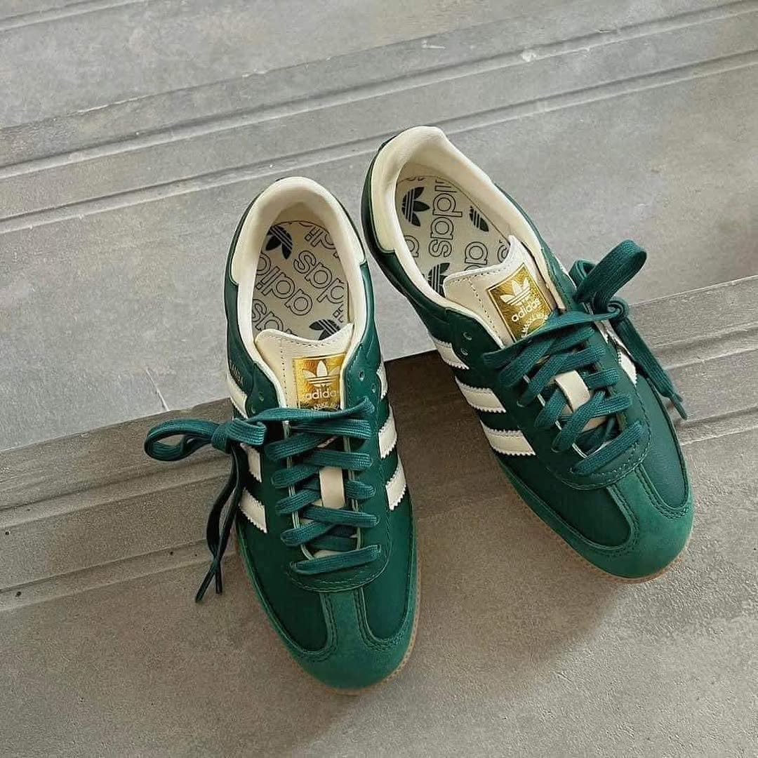 Adidas Samba OG Collegiate Green - IE0872 - Men's and Women's Sneakers > Sneakers > Adidas Samba > Low - Top Sneakers