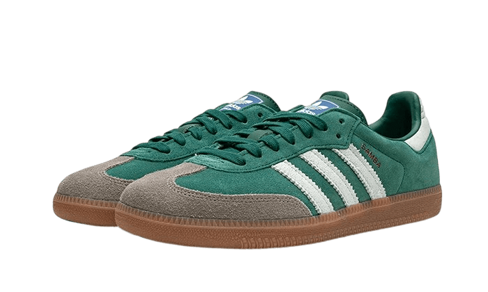 Adidas Samba OG Collegiate Green Gum Grey Toe - ID2054 - Men's and Women's Sneakers > Sneakers > Adidas Samba > Low - Top Sneakers