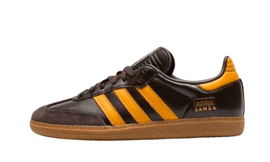 Adidas Samba OG Dark Brown Yellow - IG6174 - Men's and Women's Sneakers > Sneakers > Adidas Samba > Low - Top Sneakers