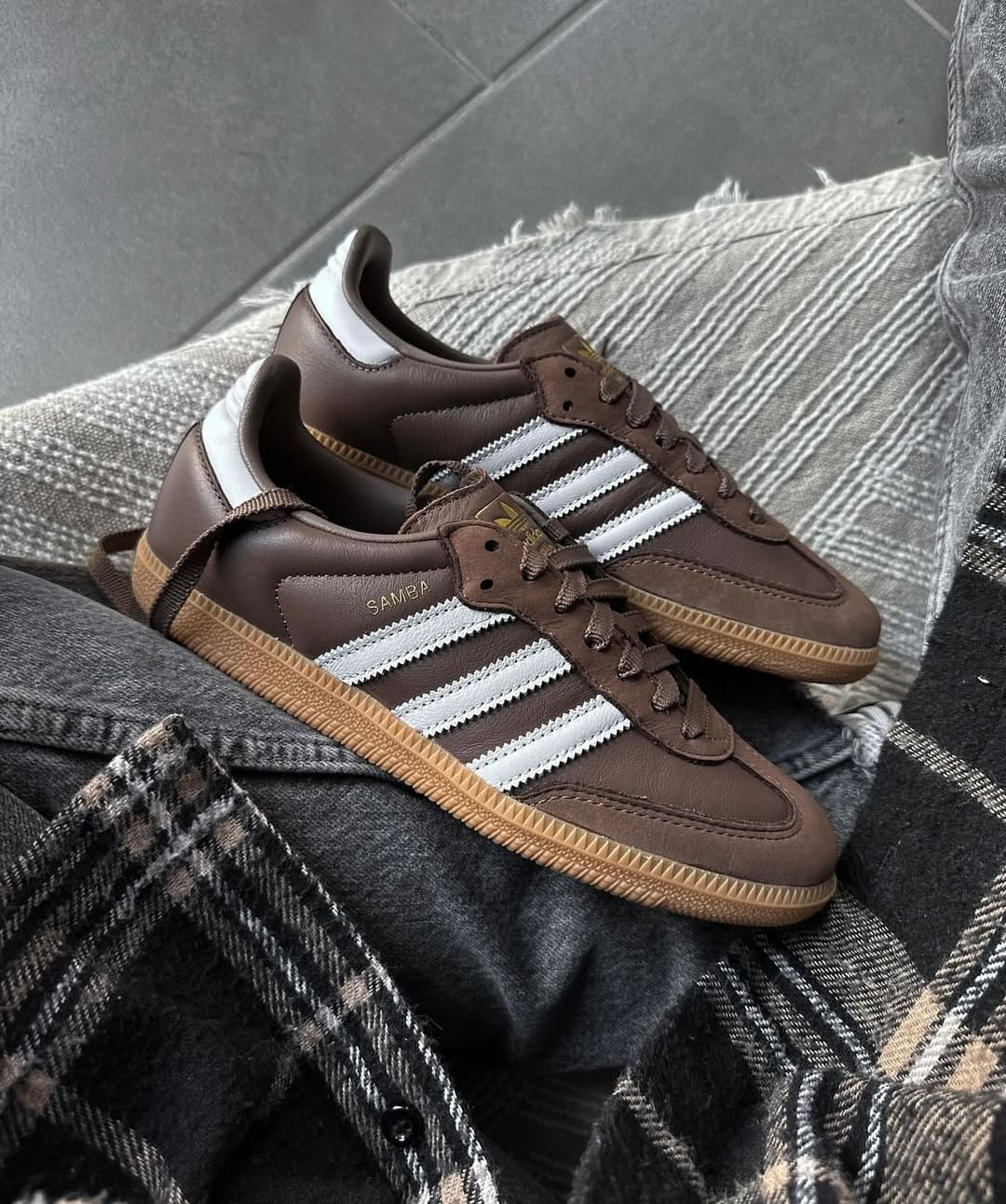 Adidas Samba OG Earth Strata Gum - IE6522 - sneakers