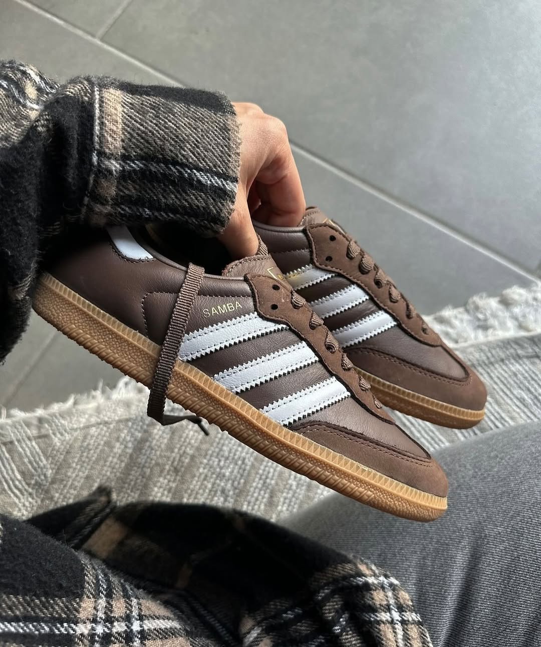 Adidas Samba OG Earth Strata Gum - IE6522 - sneakers