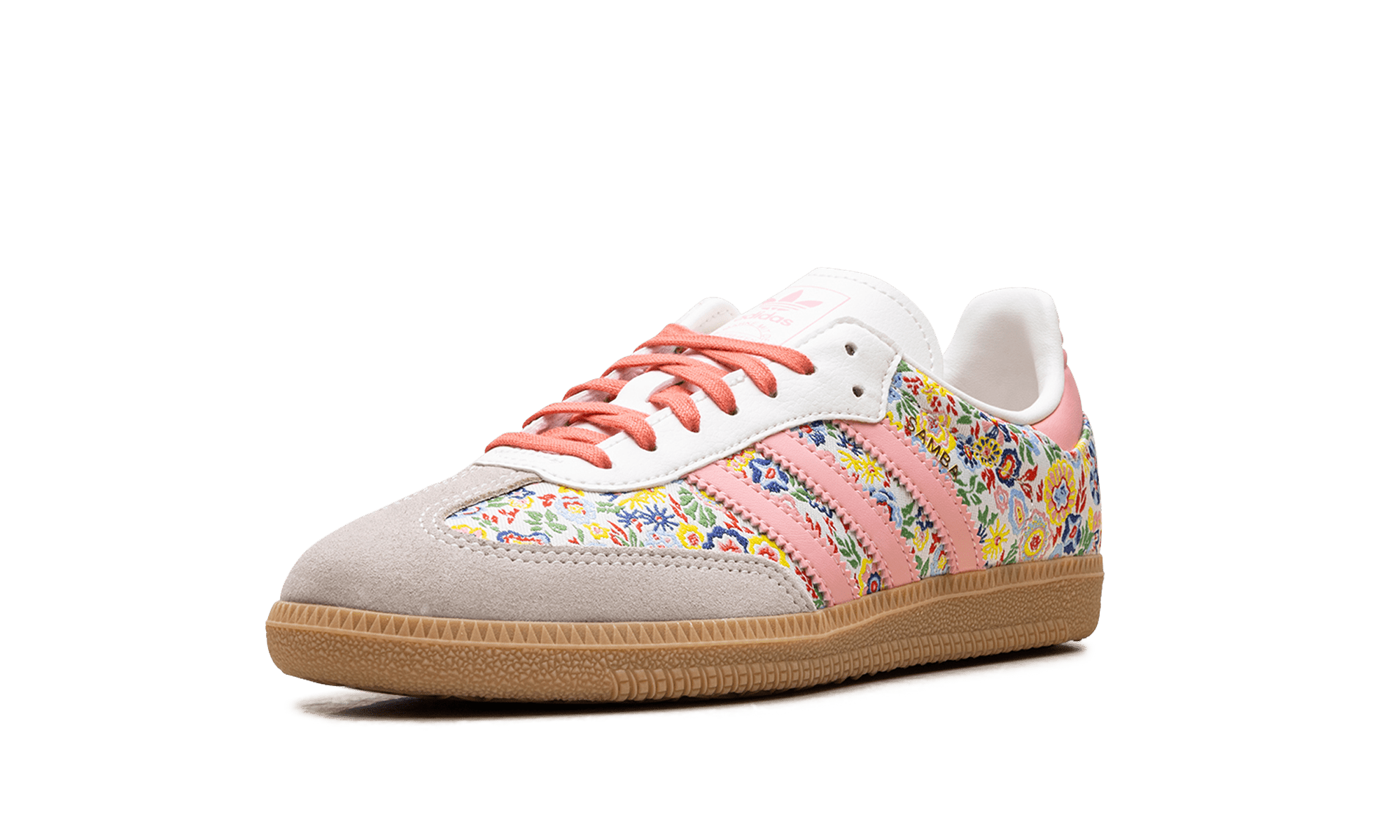 Adidas Samba OG Liberty London Floral Embroidery - JI0280 - Men's and Women's Sneakers > Sneakers > Adidas Samba > Low - Top Sneakers