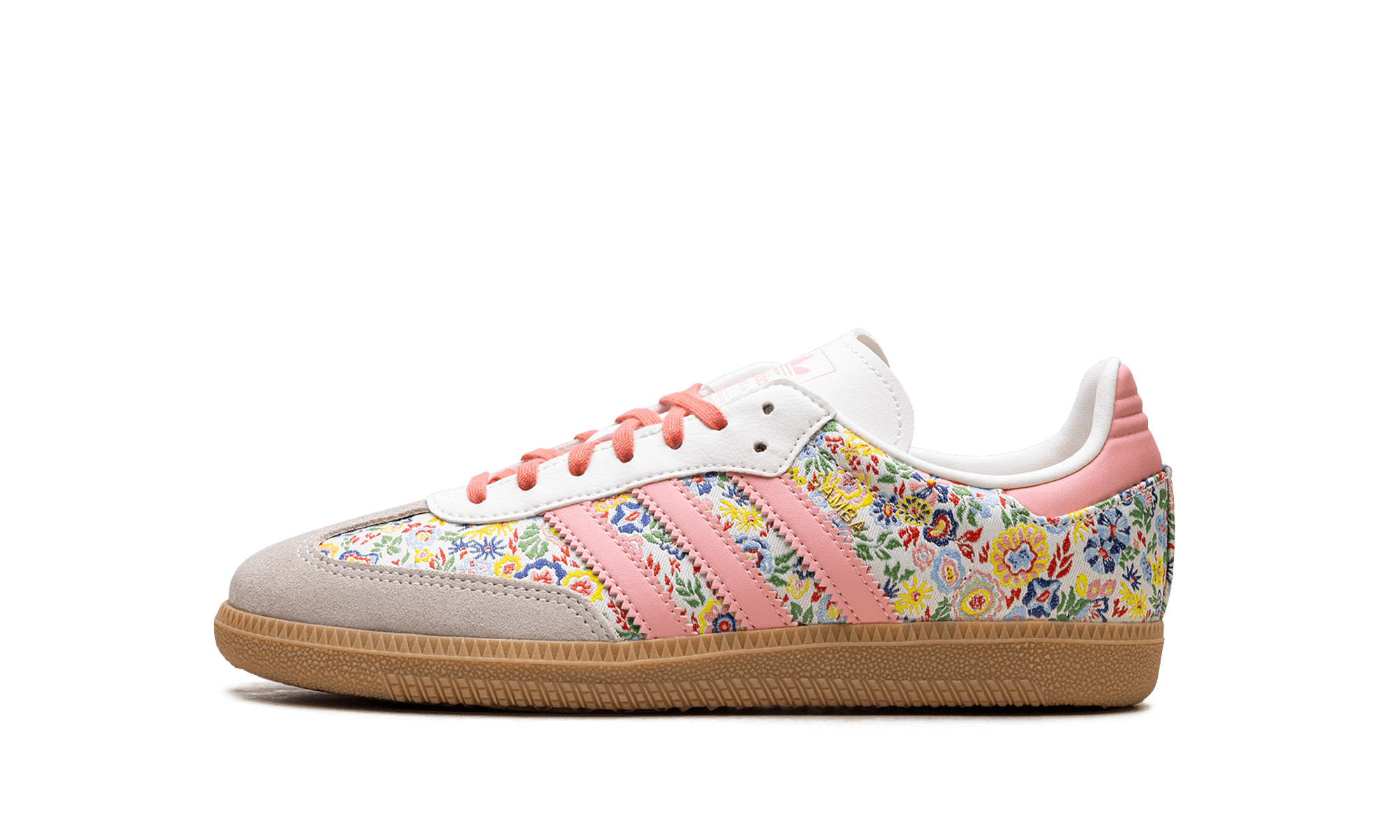 Adidas Samba OG Liberty London Floral Embroidery - JI0280 - Men's and Women's Sneakers > Sneakers > Adidas Samba > Low - Top Sneakers