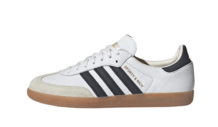 Adidas Samba OG Sporty & Rich White Black - HP3354 - Men's and Women's Sneakers > Sneakers > Adidas Samba > Low - Top Sneakers