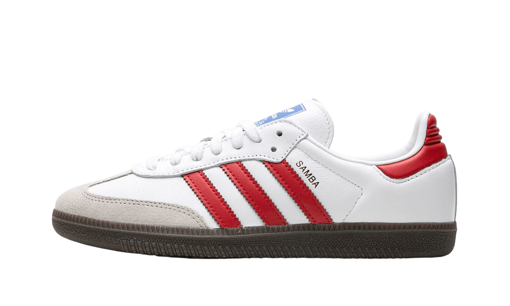 adidas Samba OG White Better Scarlet - IG1025 - Men's and Women's Sneakers > Sneakers > Adidas Samba > Low - Top Sneakers