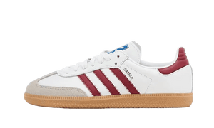 Adidas Samba OG White Burgundy Gum