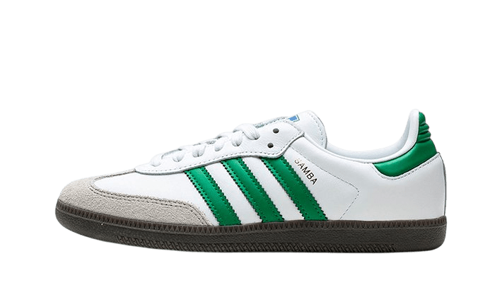 Adidas Samba OG White Green - IG1024 - Men's and Women's Sneakers > Sneakers > Adidas Samba > Low - Top Sneakers