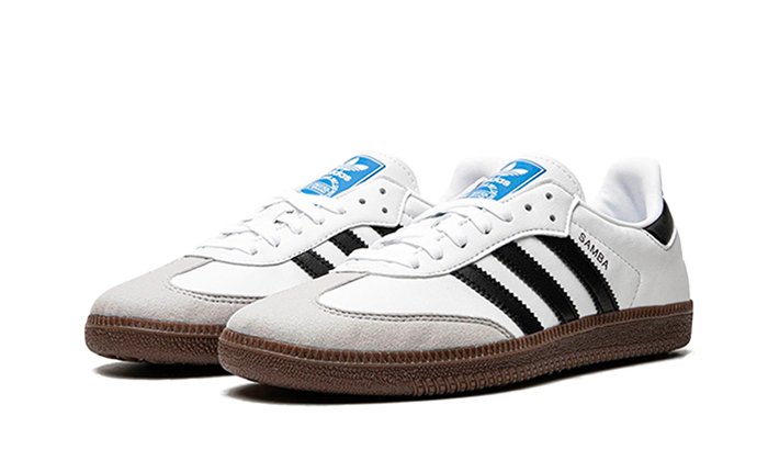 Adidas Samba Vegan White Gum - H01877 - sneakers