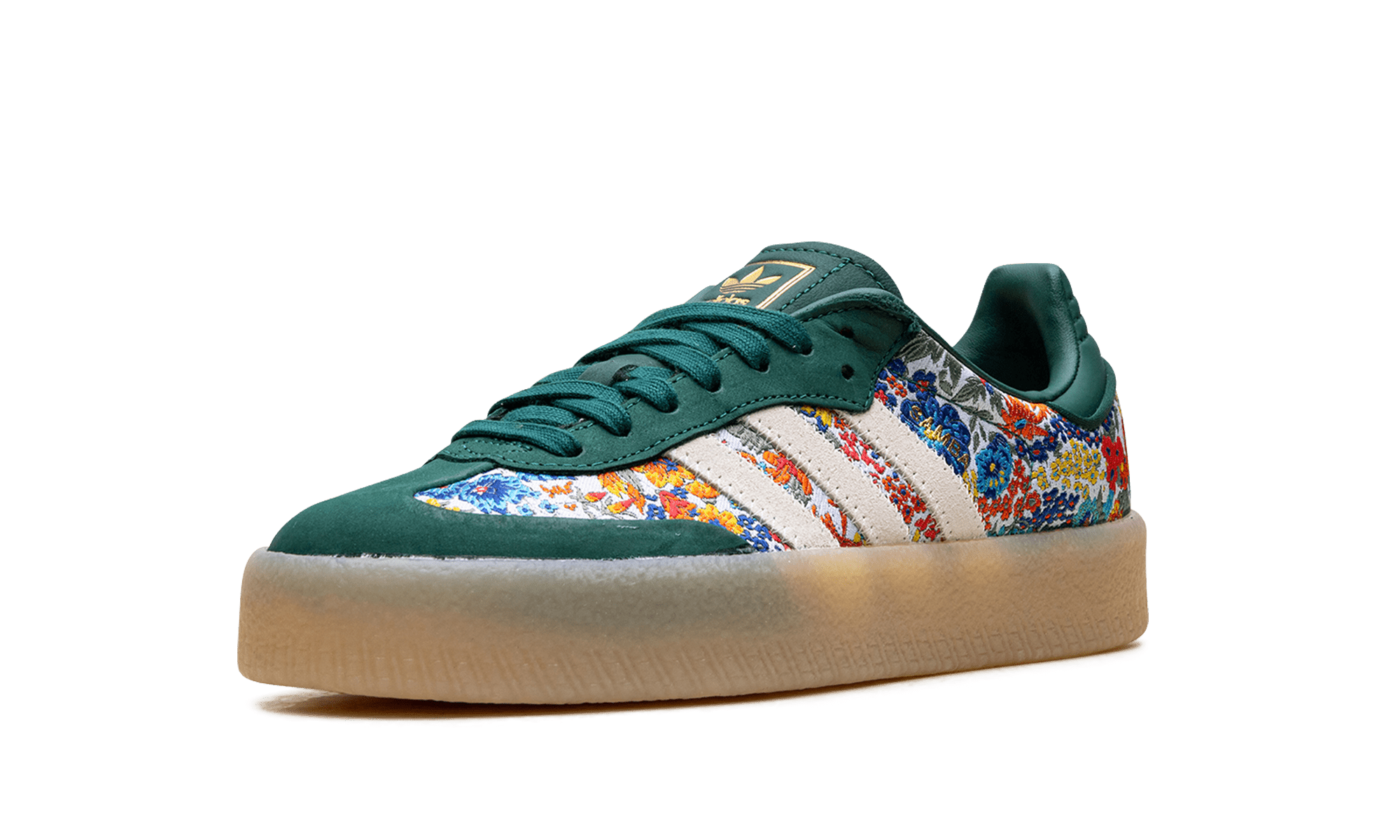 Adidas Sambae Liberty London Collegiate Green - JH7289 - Men's and Women's Sneakers > Sneakers > Adidas Samba > Low - Top Sneakers