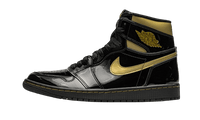 Air Jordan 1 High Black Metallic Gold