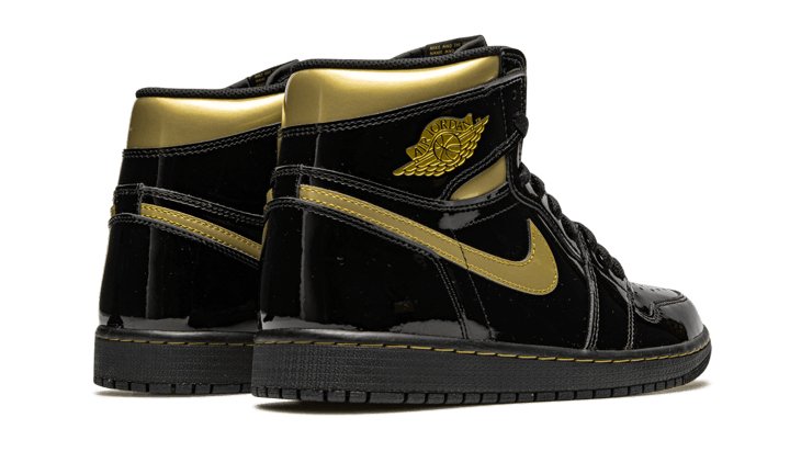Air Jordan 1 High Black Metallic Gold - 555088 - 032 - sneakers