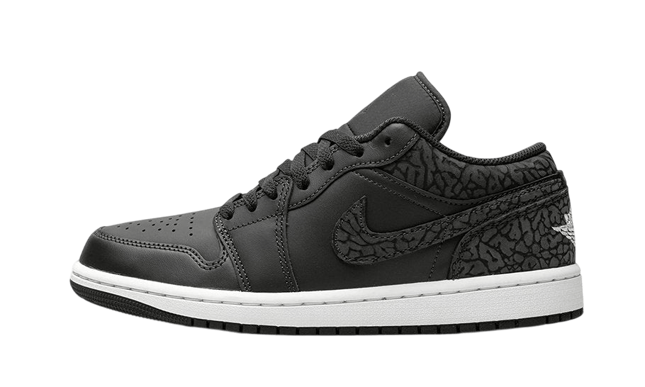 Air Jordan 1 Low Black Elephant - FB9907 - 001 - Men's and Women's Sneakers > Sneakers > Jordan 1 > Low - Top Sneakers