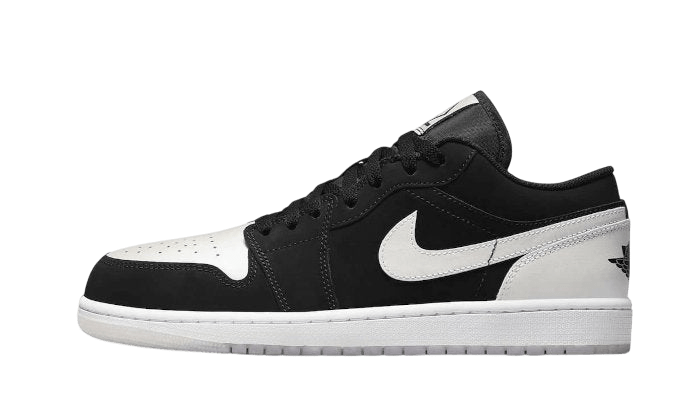 Air Jordan 1 Low Black White Diamond - DH6931 - 001 - Men's and Women's Sneakers > Sneakers > Jordan 1 > Low - Top Sneakers