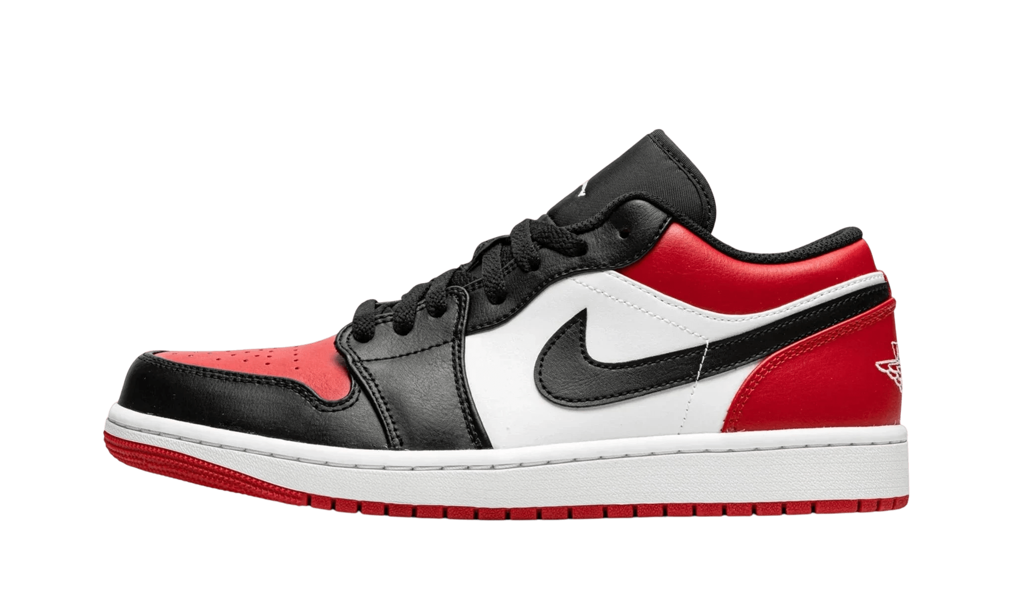Air Jordan 1 Low "Bred Toe" - 553558 - 612 - Men's and Women's Sneakers > Sneakers > Jordan 1 > Low - Top Sneakers