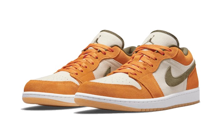Air Jordan 1 Low Orange Olive - DH6931 - 102 - sneakers