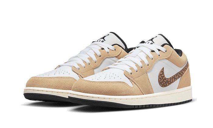 Air Jordan 1 Low SE Brown Elephant - DZ4130 - 201 - sneakers