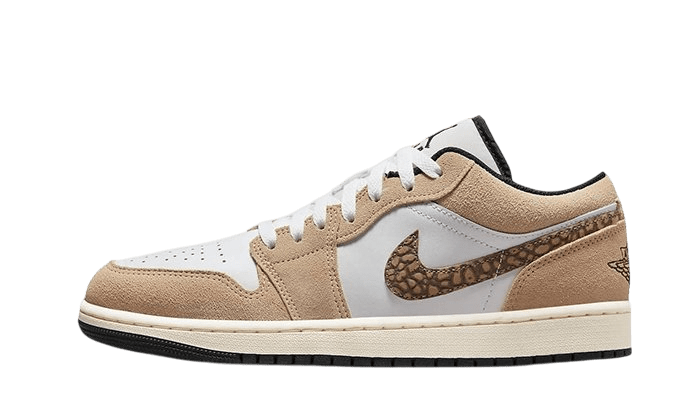 Air Jordan 1 Low SE Brown Elephant - DZ4130 - 201 - Men's and Women's Sneakers > Sneakers > Jordan 1 > Low - Top Sneakers