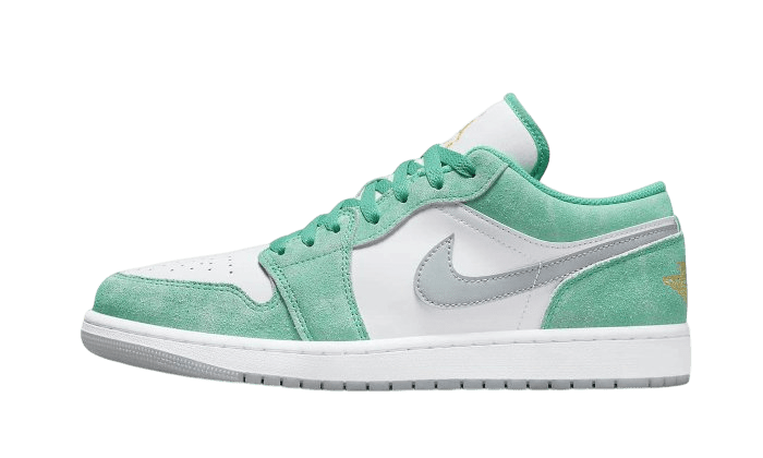 Air Jordan 1 Low SE New Emerald Grey - DO8244 - 301 - Men's and Women's Sneakers > Sneakers > Jordan 1 > Low - Top Sneakers