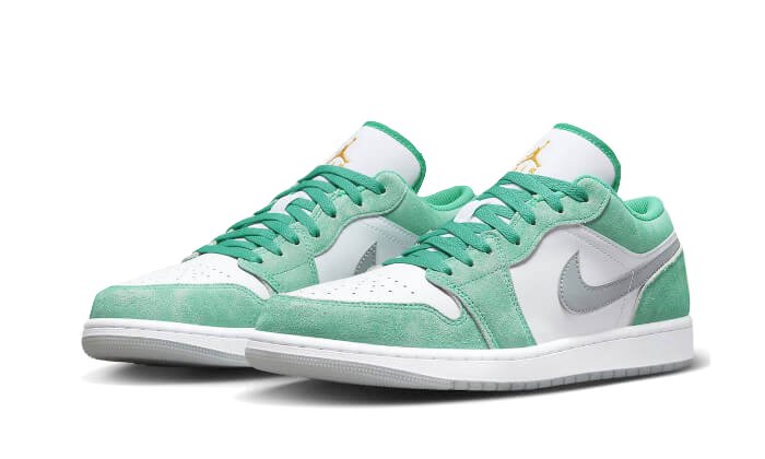 Air Jordan 1 Low SE New Emerald Grey - DO8244 - 301 - sneakers