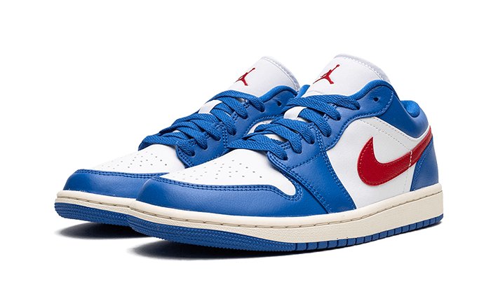 Air Jordan 1 Low Sport Blue Gym Red - DC0774 - 416 - sneakers
