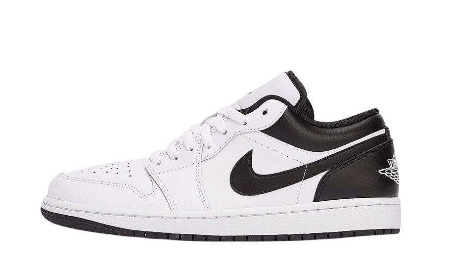 Air Jordan 1 Low White Black - 553558 - 132 - Men's and Women's Sneakers > Sneakers > Jordan 1 > Low - Top Sneakers