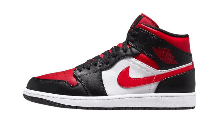 Air Jordan 1 Mid Alternate Bred Toe - 554724 - 079 - Men's and Women's Sneakers > Sneakers > Jordan 1 > Mid - Top Sneakers