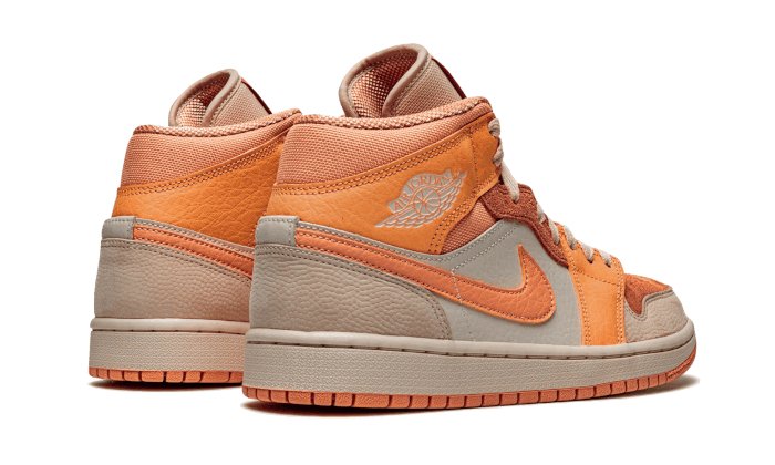 Air Jordan 1 Mid Apricot Orange - DH4270 - 800 - sneakers