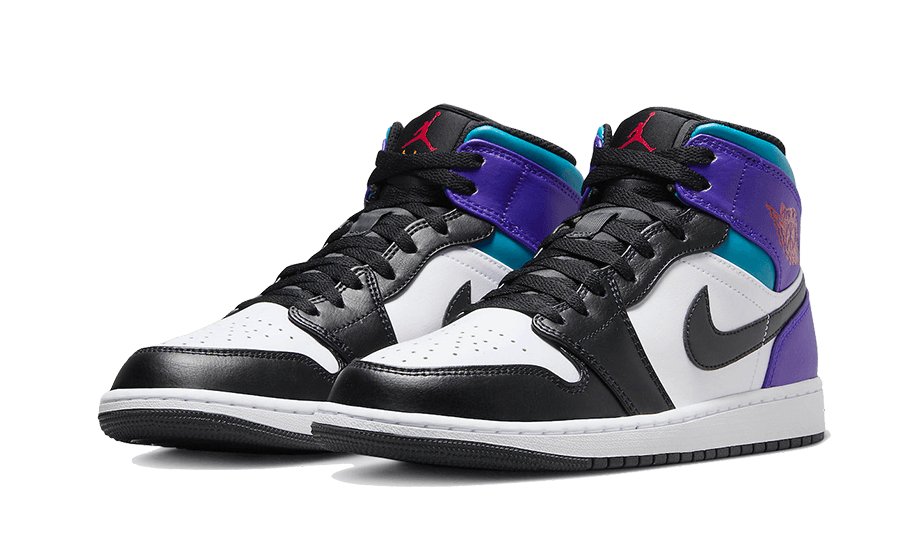 Air Jordan 1 Mid Aqua - DQ8426 - 154 - sneakers