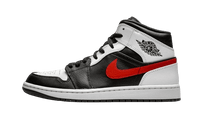 Air Jordan 1 Mid Black Chile Red White