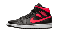 Air Jordan 1 Mid Black Siren Red